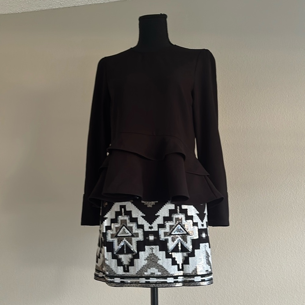 Zara long sleeve top
